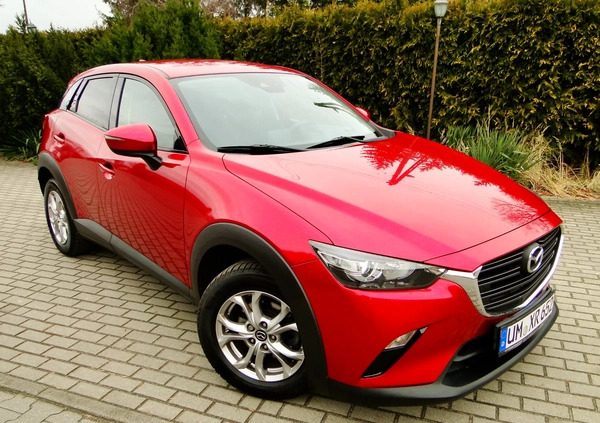 Mazda CX-3 cena 72900 przebieg: 97062, rok produkcji 2019 z Iława małe 781